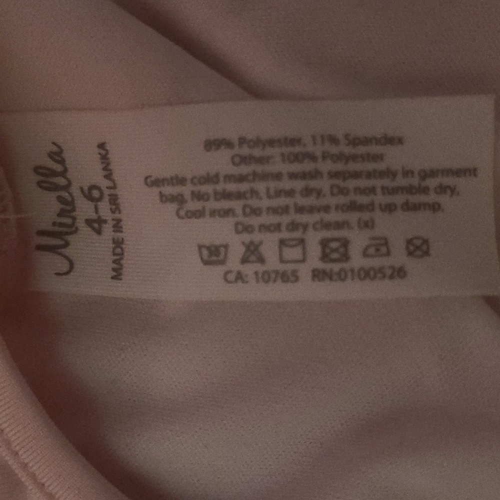 Girls Mirella Ballet dress size 4-6 - Picture 5 of 5